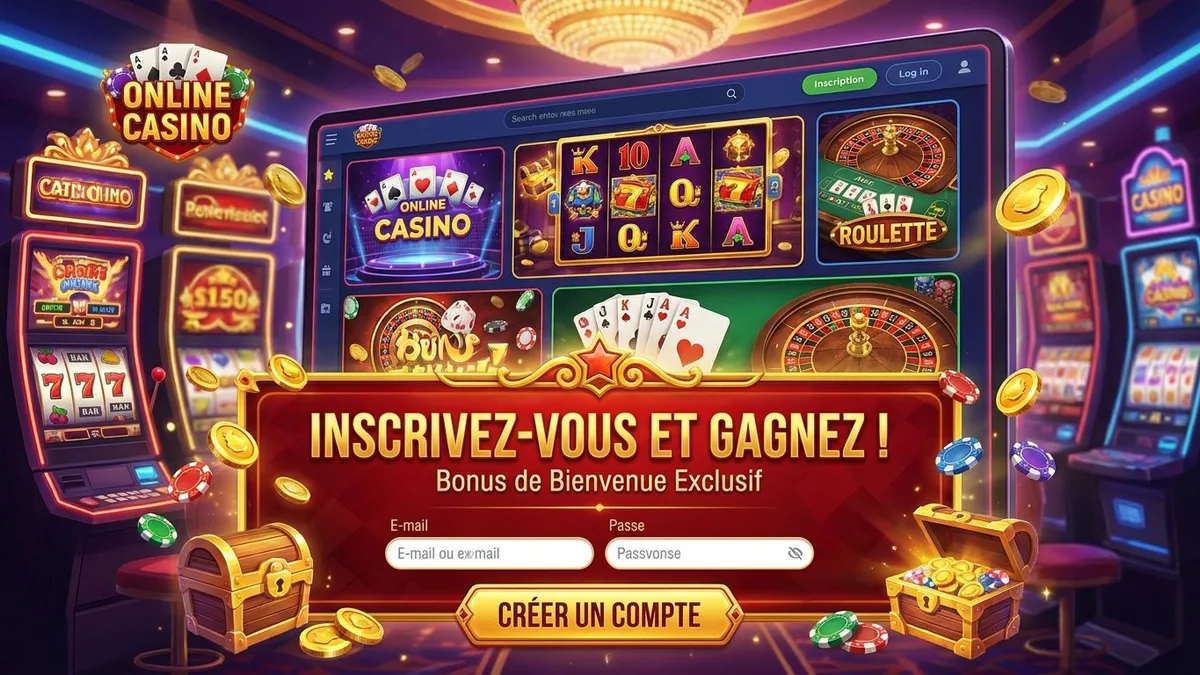 Inscription avec bonus